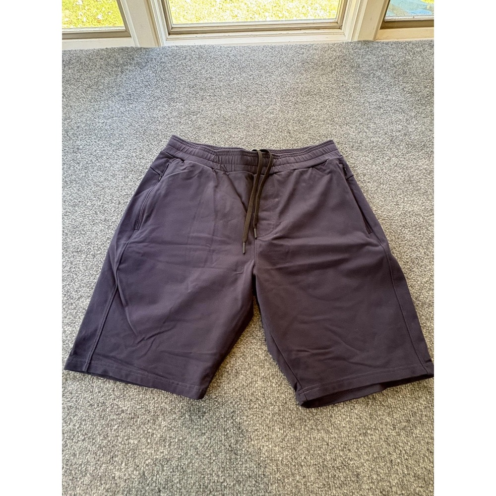 Public Rec Shorts Mens 34 Dark Navy Performance Athletic Stretch Zipper Pockets